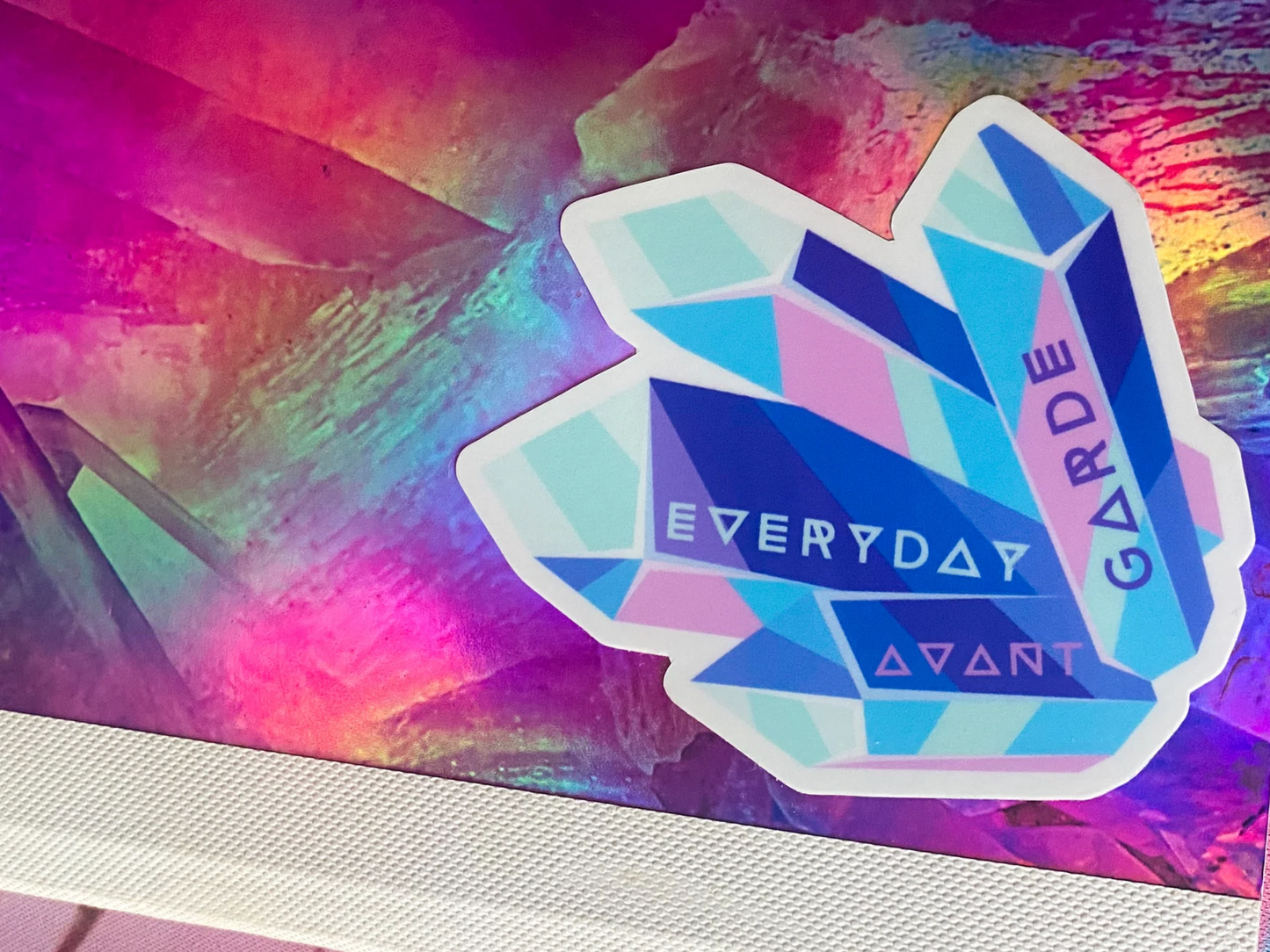 Crystal Logo Sticker