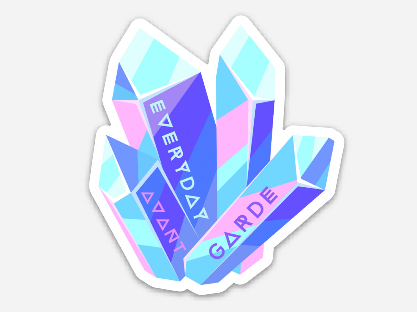 Crystal Logo Sticker
